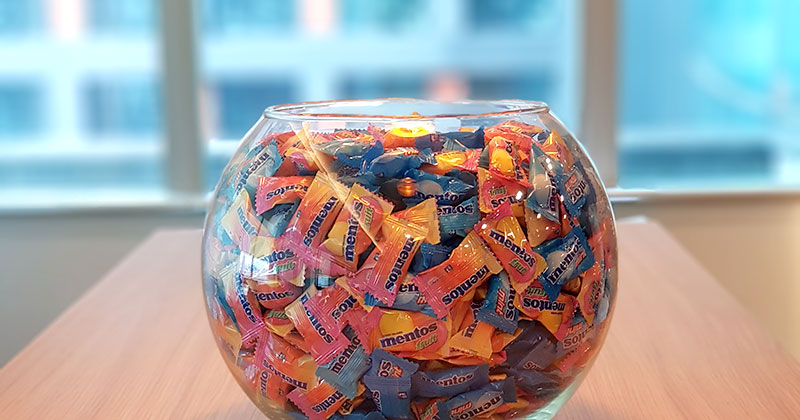 How Many Sweets Are in this Bowl?